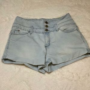 Light Blue Denim Shorts